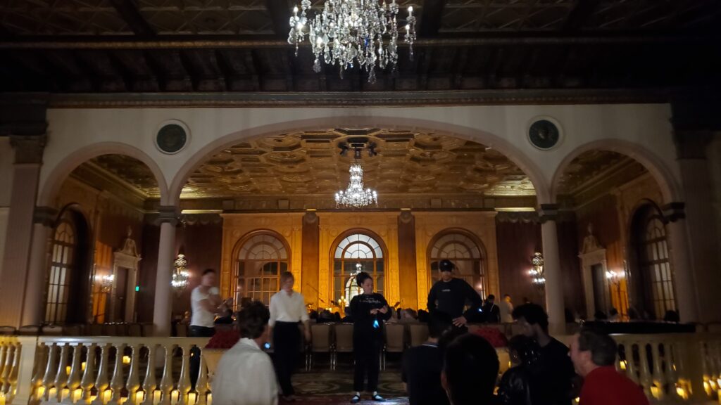 biltmore grand elegant hallway into fever events candlelight concert