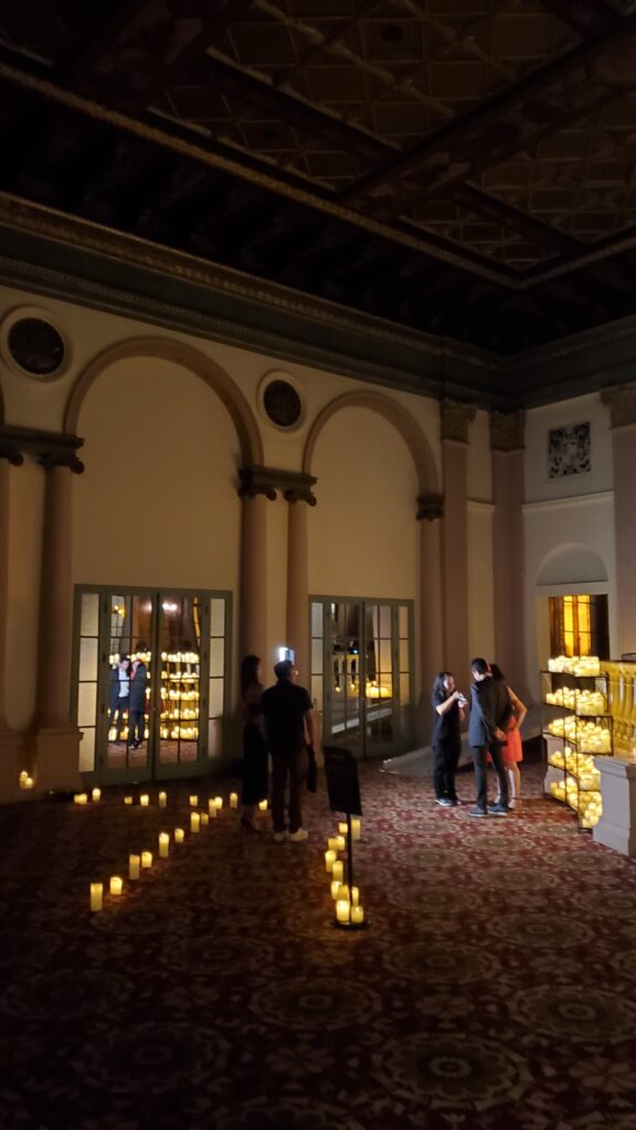 candlelight concerts candle photography service paid addon